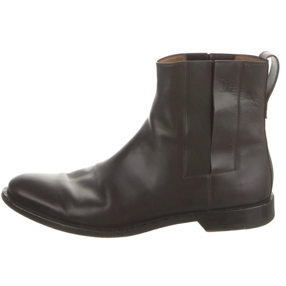 Men’s Louis Vuitton Leather Ankle Chelsea Boots - Sz 9 - Picture 4 of 10